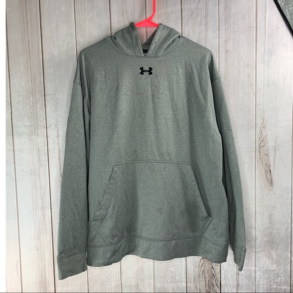 Under Armour Tops - UNDER ARMOUR Gray Hooded Sweatshirt